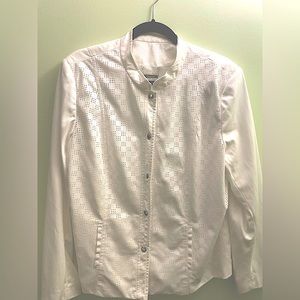Womens TanJay Laser Cut Jacket Size 14